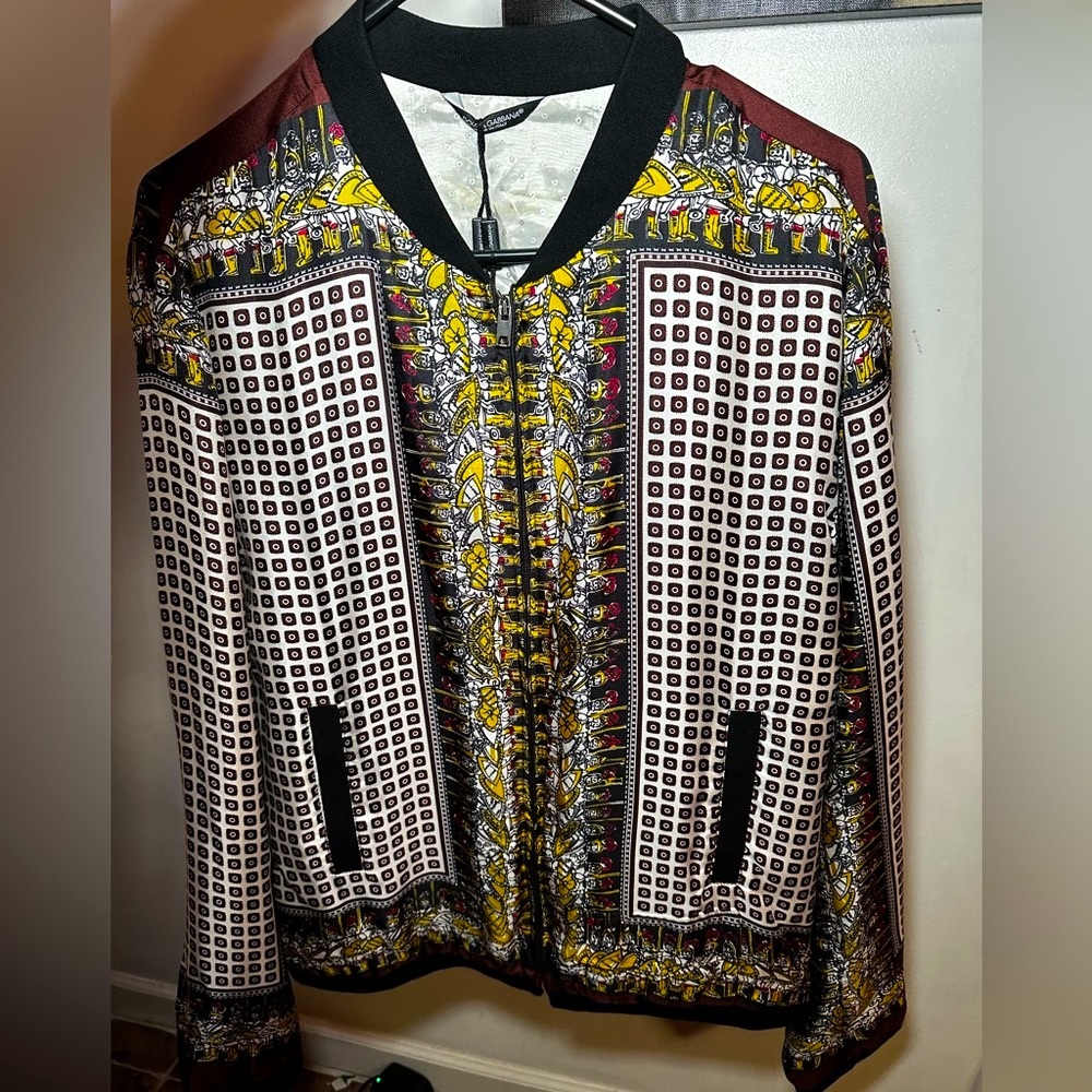 NWT Authentic DOLCE &GABBANA bomber jacket.